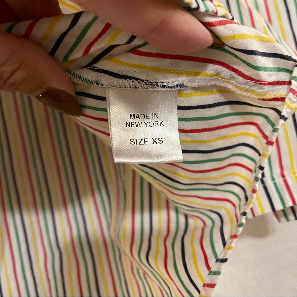 Petersyn Bromley Button Down Shirt Rainbow - Picture 6 of 7